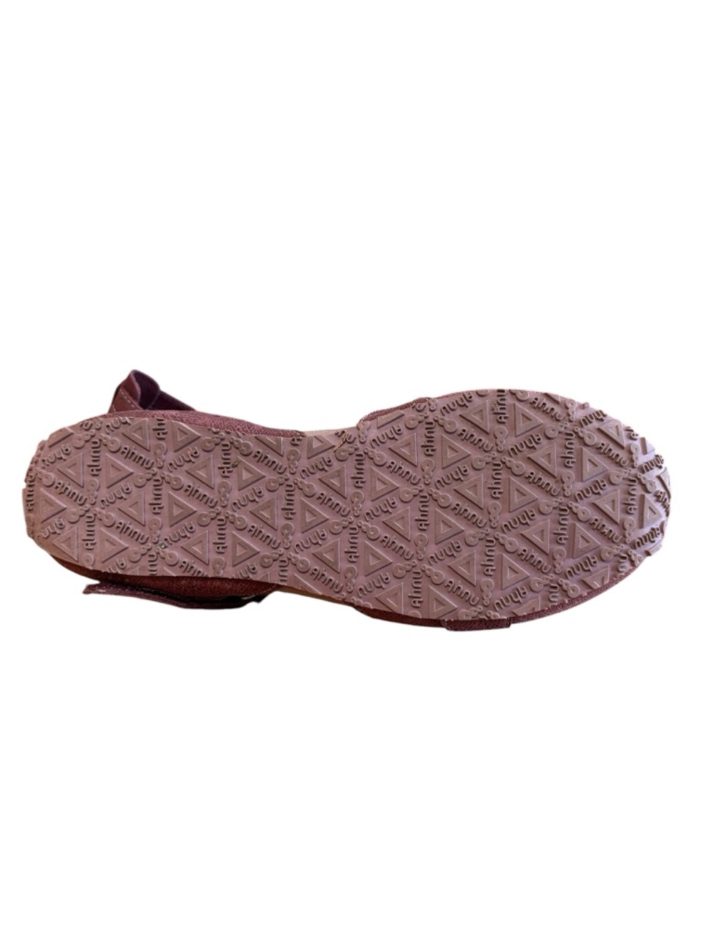 AHNU WOMENS CROSS STRAP MARY JANE FLATS MAUVE 7 NARROW - Picture 9 of 9